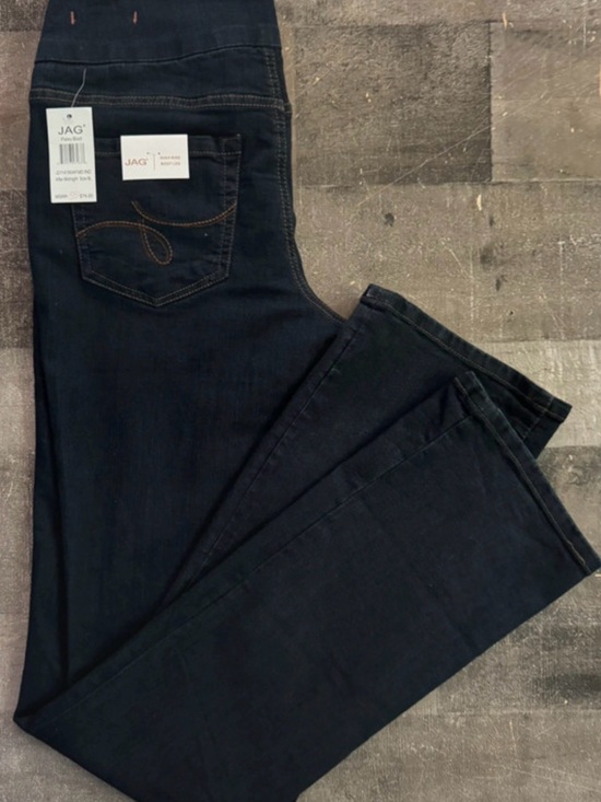 Jag Jeans Denim - Women’s Jag Jeans Size 8 Long After Midnight - Paley Bootcut Stretch Jeans